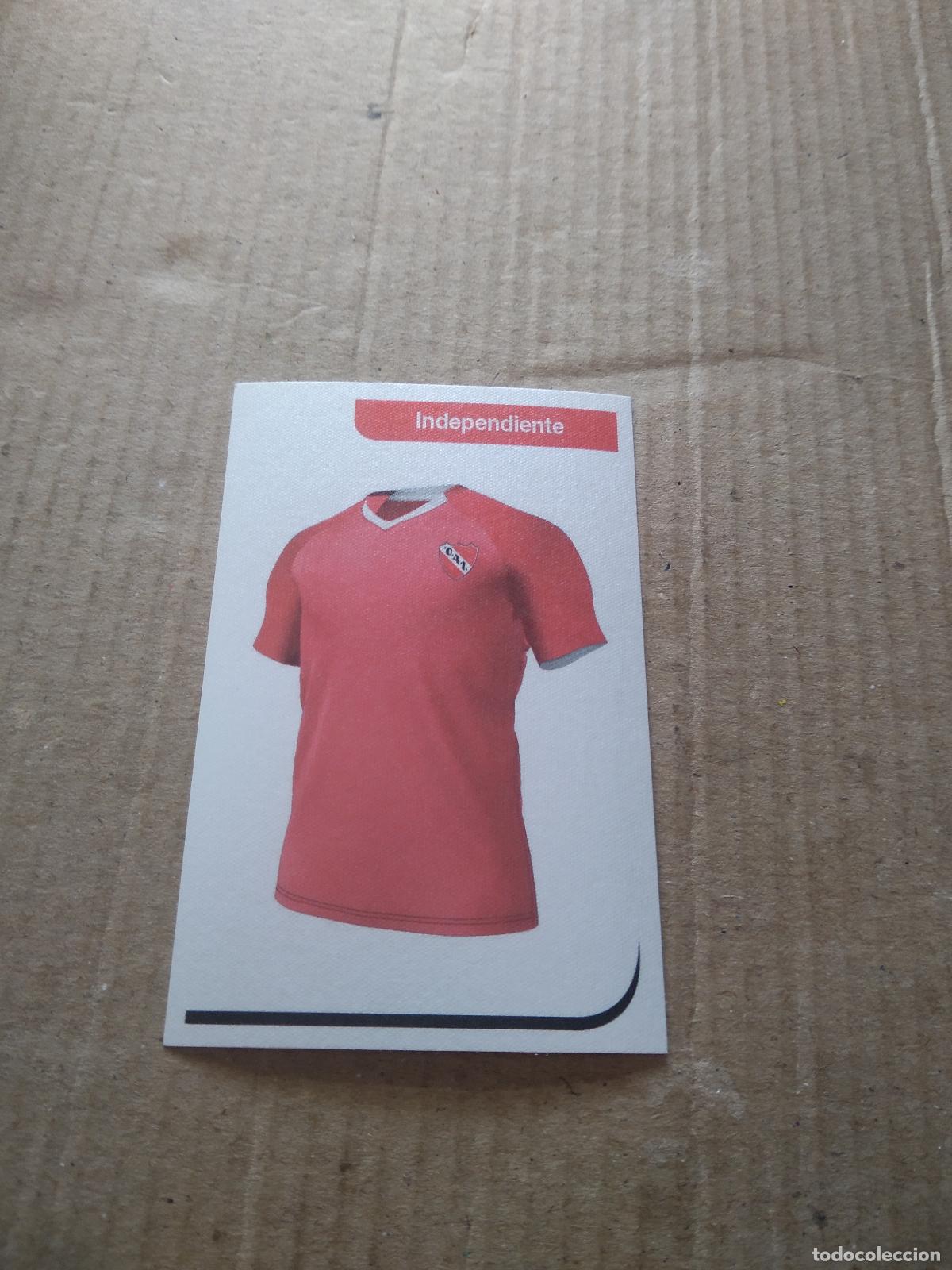 Cromos de F&uacute;tbol: 184 CAMISETA INDEPENDIENTE CROMO FUTBOL ARGENTINO 18-19 PANINI LIGA ARGENTINA 2018-2