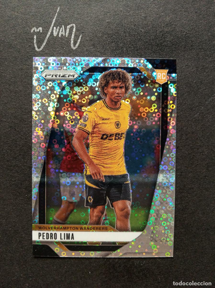 Cromos de F&uacute;tbol: 214 PARALELA ROOKIE PEDRO LIMA WOLVERHAMPTON ⚽ PANINI &reg; PRIZM PREMIER LEAGUE 2024 2025 24 25 NUEVO