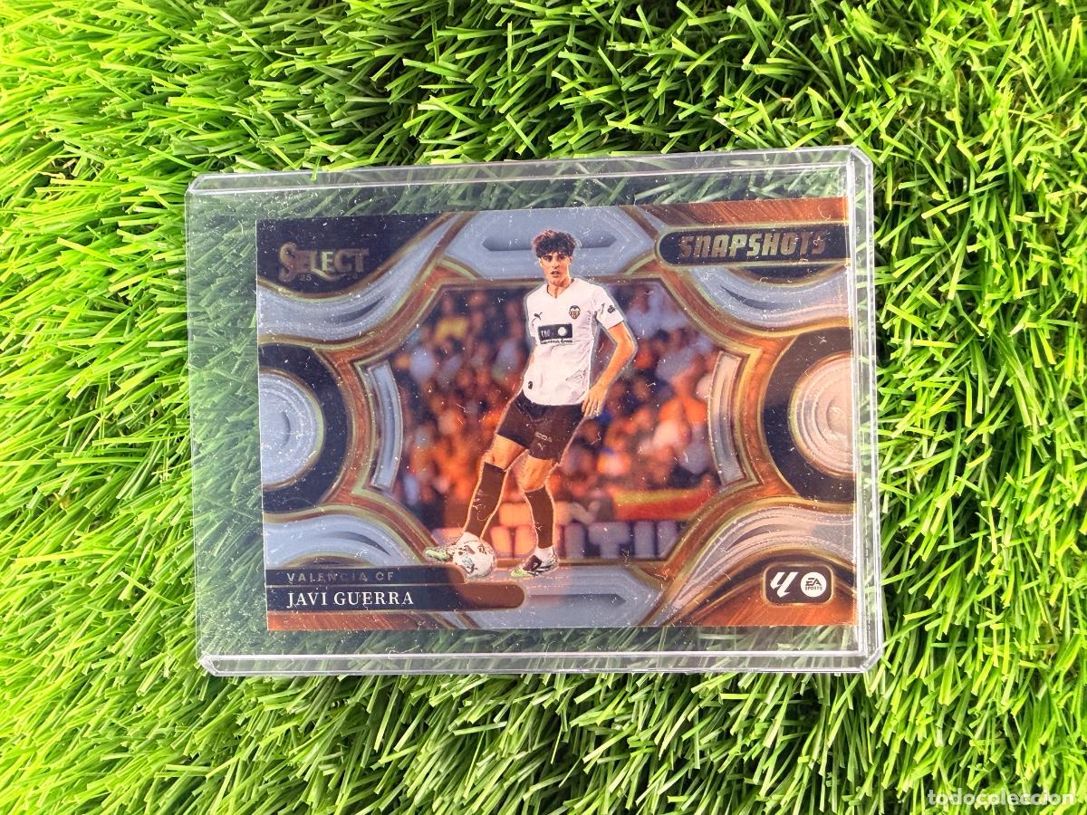 Cromos de F&uacute;tbol: N&ordm; 9 Javi Guerra Snapshots Valencia CF Select Liga 25 26