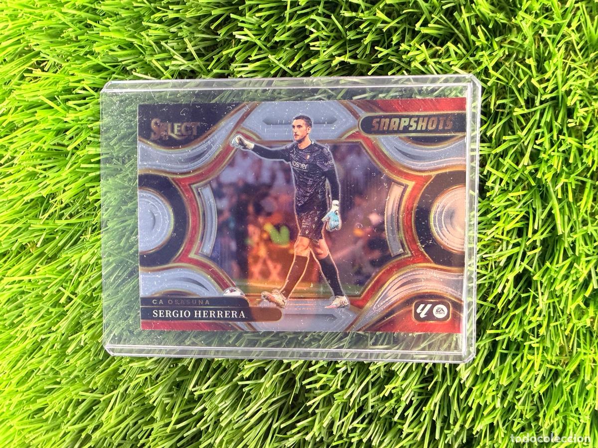 Cromos de F&uacute;tbol: N&ordm; 19 Sergio Herrera Snapshots CA Osasuna Select Liga 25 26