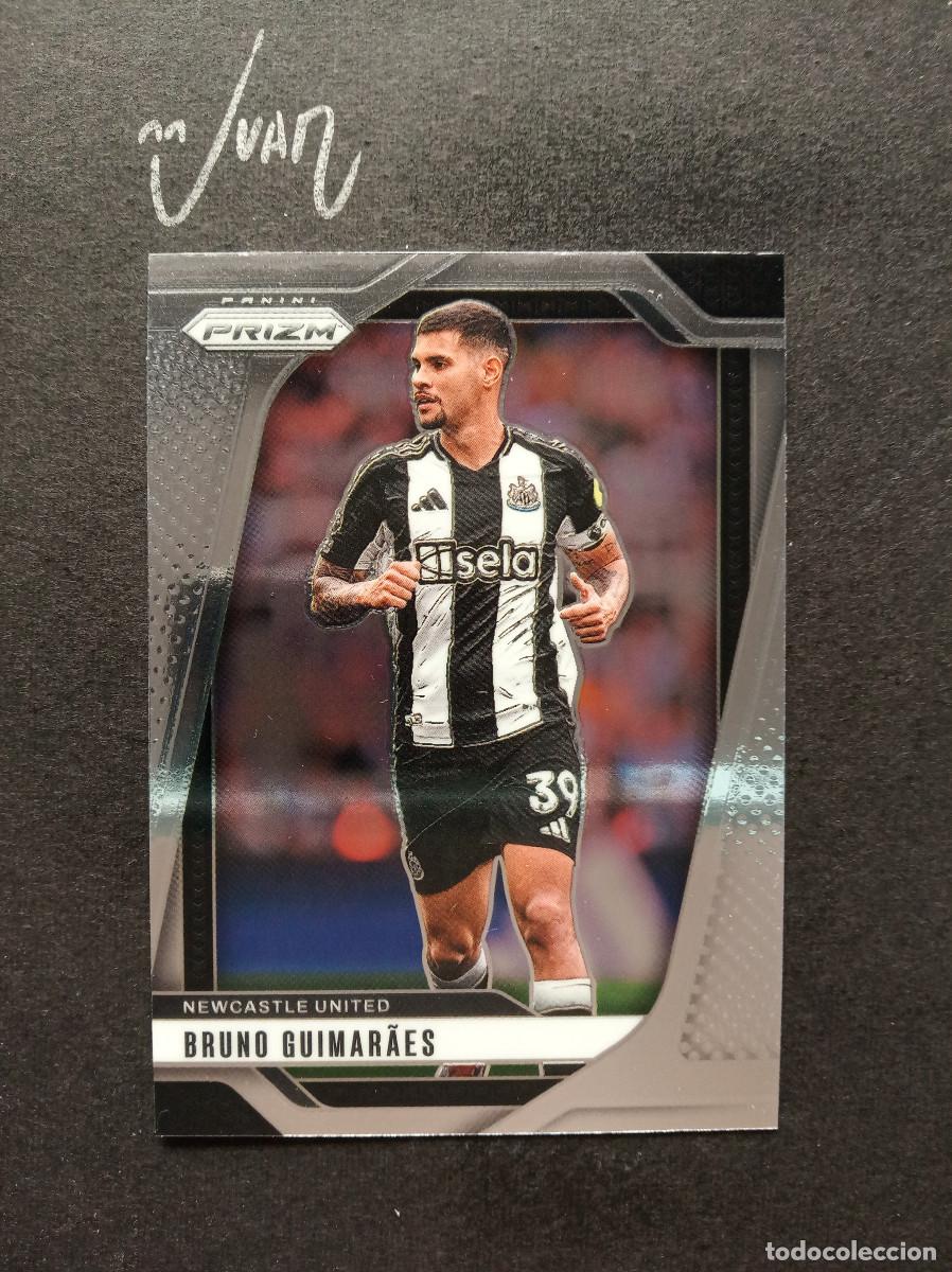Cromos de F&uacute;tbol: N&ordm; 108 BRUNO GUIMARAES NEWCASTLE UNITED BRASIL ⚽ PANINI &reg; PRIZM PREMIER LEAGUE 2024 2025 24 25 NUEVO