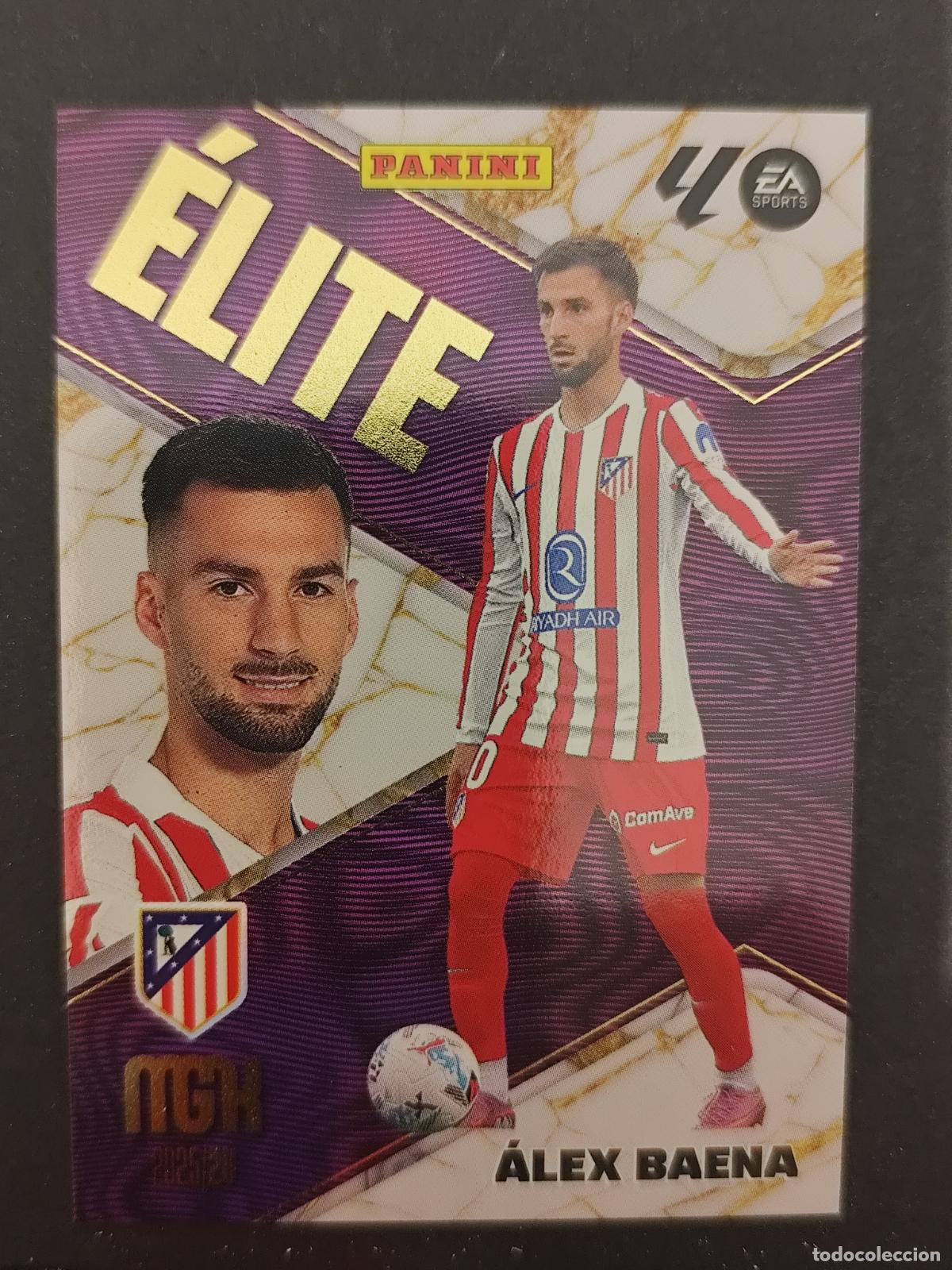 Cromos de F&uacute;tbol: 506 &Aacute;LEX BAENA ATL&Eacute;TICO MADRID &Eacute;LITE MEGACRACKS 2025 2026 25 26