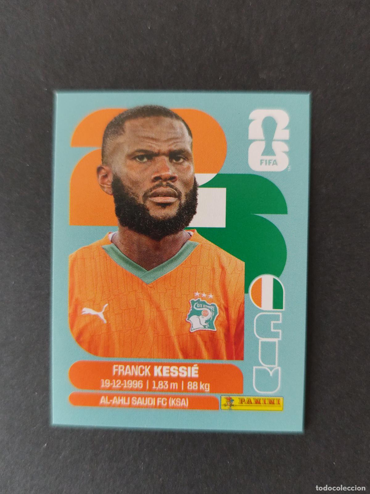 Cromos de F&uacute;tbol: CIV10 FRANCK KESSI&Eacute; 10 COSTA DE MARFIL MUNDIAL FIFA WORLD CUP 2026 STICKER PANINI SIN PEGAR