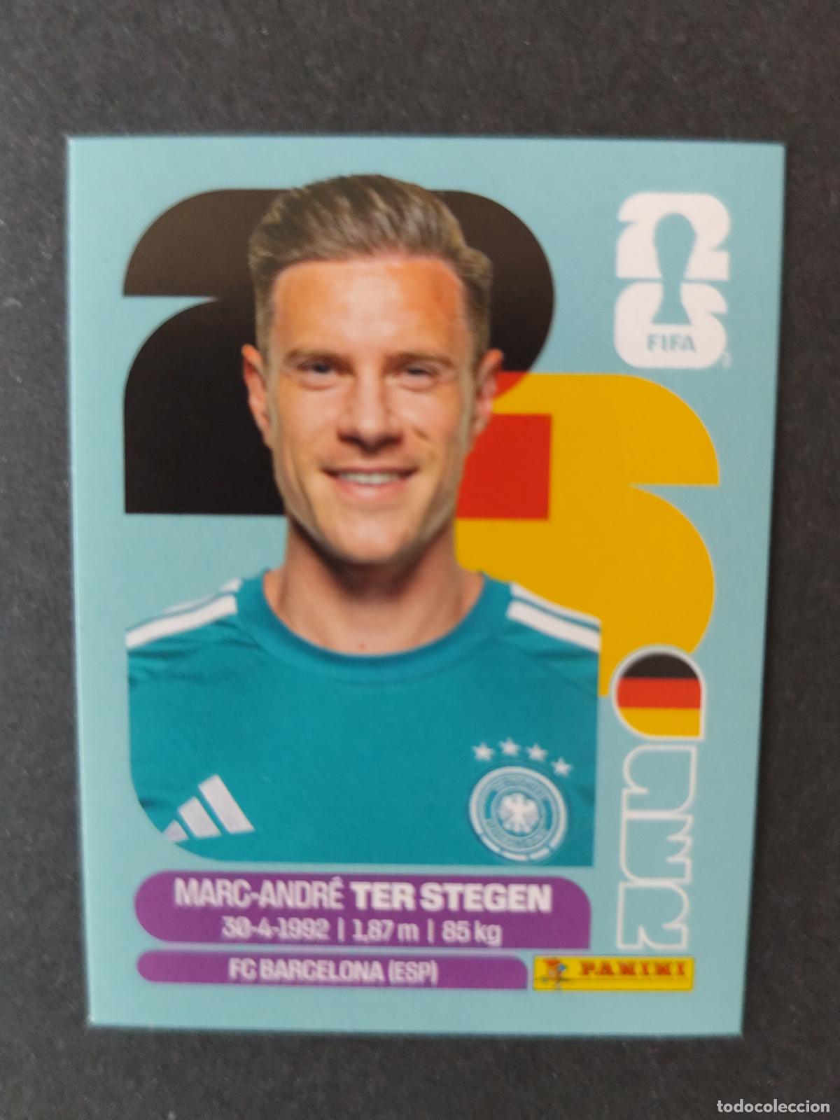 Cromos de F&uacute;tbol: GER2 MARC-ANDR&Eacute; TER STEGEN 2 ALEMANIA MUNDIAL FIFA WORLD CUP 2026 STICKER PANINI SIN PEGAR