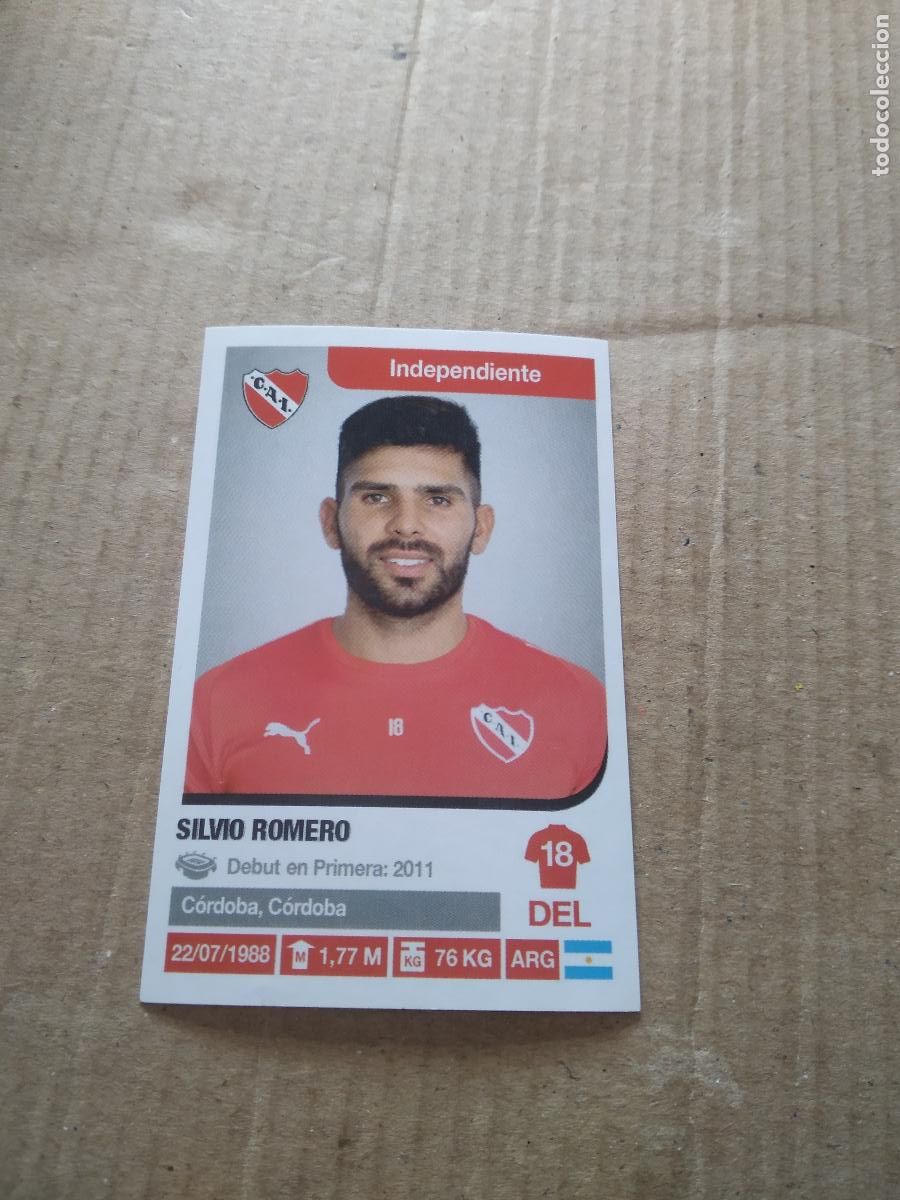 Cromos de F&uacute;tbol: 195 SILVIO ROMERO INDEPENDIENTE CROMO FUTBOL ARGENTINO 18-19 PANINI LIGA ARGENTINA 2018-2