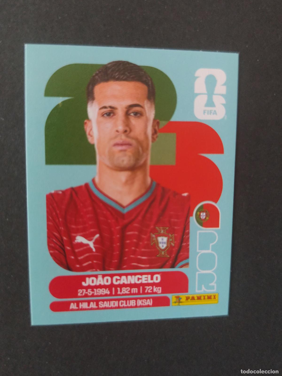 Cromos de F&uacute;tbol: POR5 JO&Atilde;O CANCELO 5 PORTUGAL MUNDIAL FIFA WORLD CUP 2026 STICKER PANINI SIN PEGAR