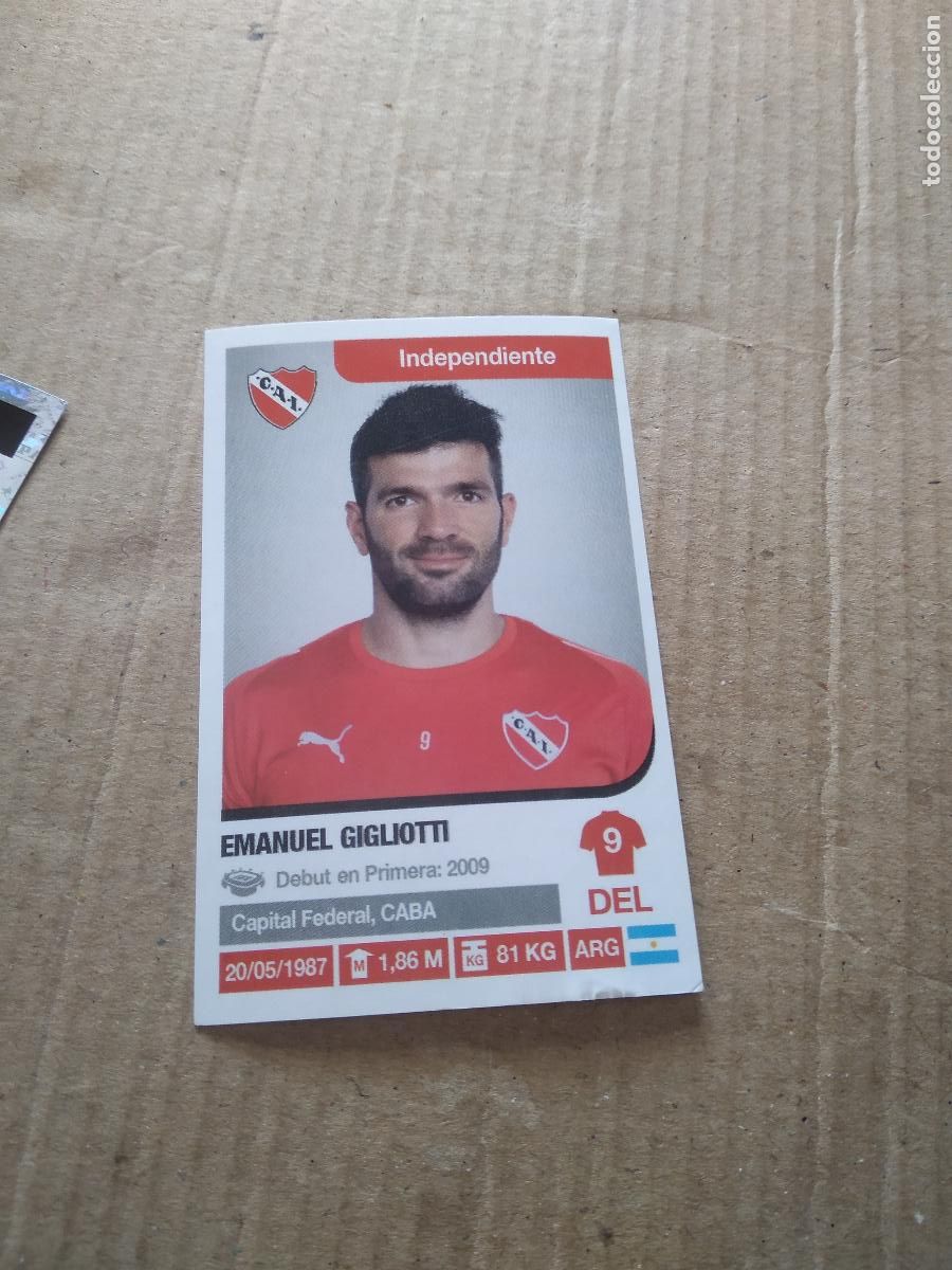 Cromos de F&uacute;tbol: 197 EMANUEL GIGLIOTTI INDEPENDIENTE CROMO FUTBOL ARGENTINO 18-19 PANINI LIGA ARGENTINA 2018-2