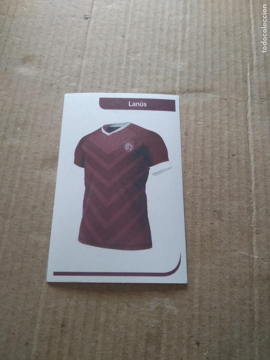 Cromos de F&uacute;tbol: 199 CAMISETA LANUS CROMO FUTBOL ARGENTINO 18-19 PANINI LIGA ARGENTINA 2018-2