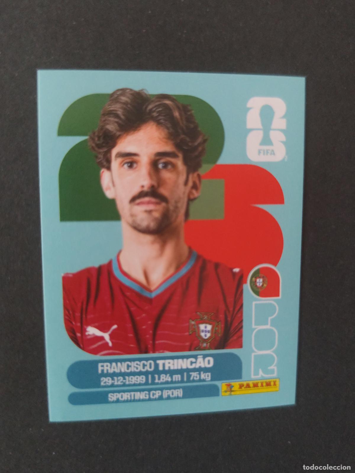 Cromos de Futebol: POR16 FRANCISCO TRINC&Atilde;O 16 PORTUGAL MUNDIAL FIFA WORLD CUP 2026 STICKER PANINI SIN PEGAR