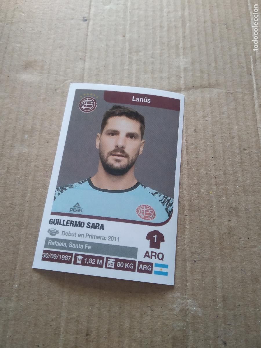 Cromos de Futebol: 200 GUILLERMO SARA LANUS CROMO FUTBOL ARGENTINO 18-19 PANINI LIGA ARGENTINA 2018-2