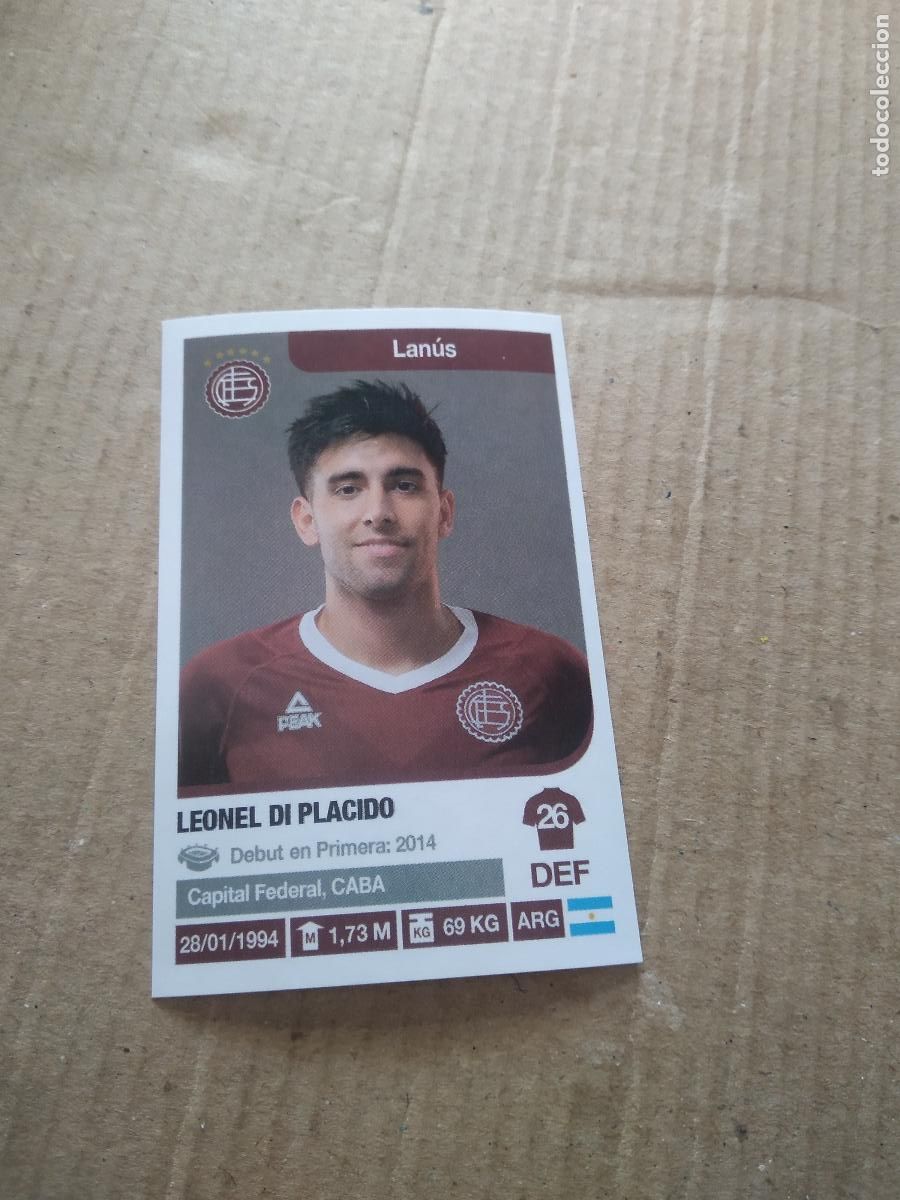 Cartes &agrave; collectionner de Football: 203 LEONEL DI PLACIDO LANUS CROMO FUTBOL ARGENTINO 18-19 PANINI LIGA ARGENTINA 2018-2