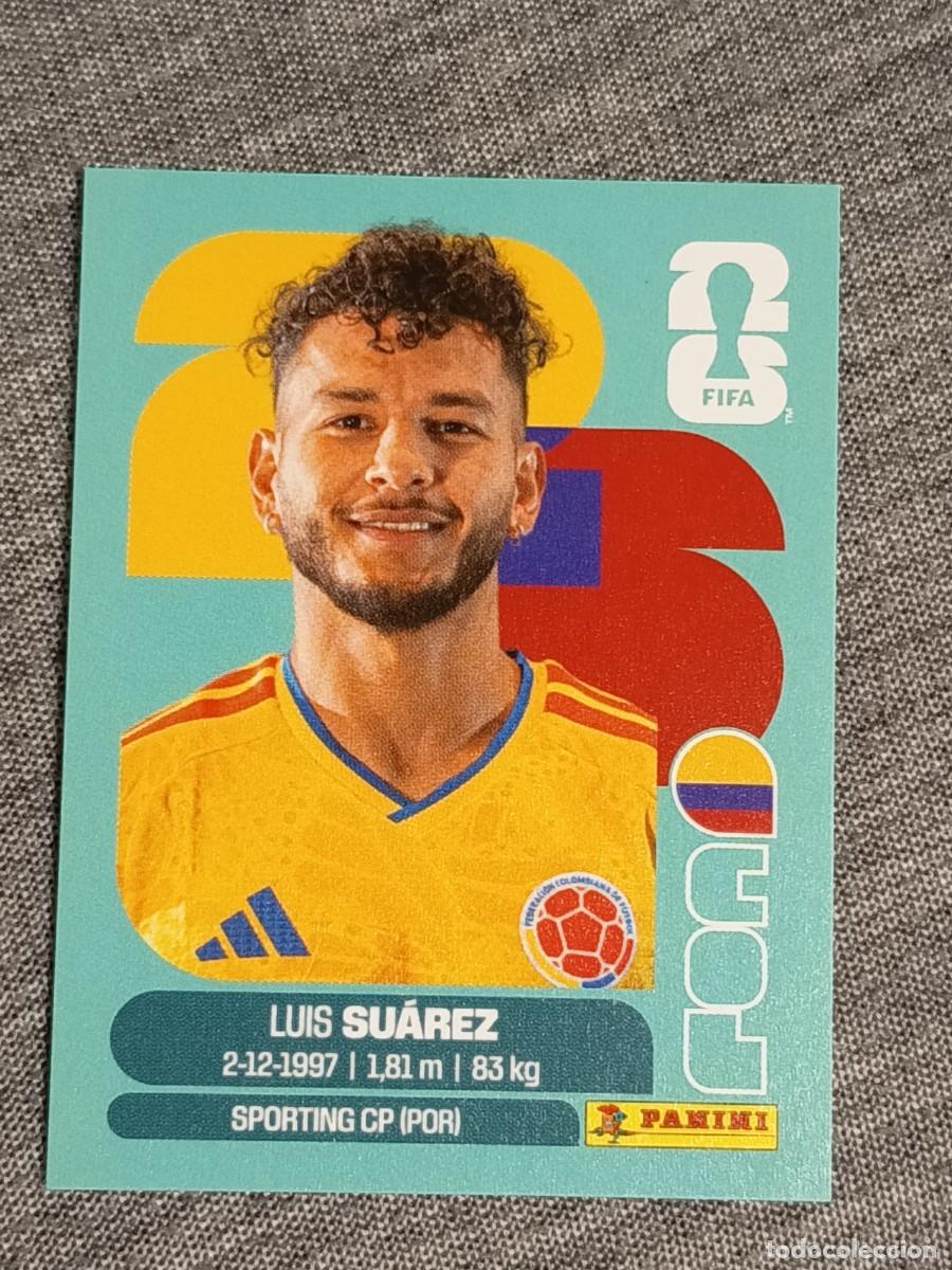 Cartes &agrave; collectionner de Football: SUAREZ COL 19 STICKER MUNDIAL 2026 PANINI FIFA WORLD CUP NUEVO
