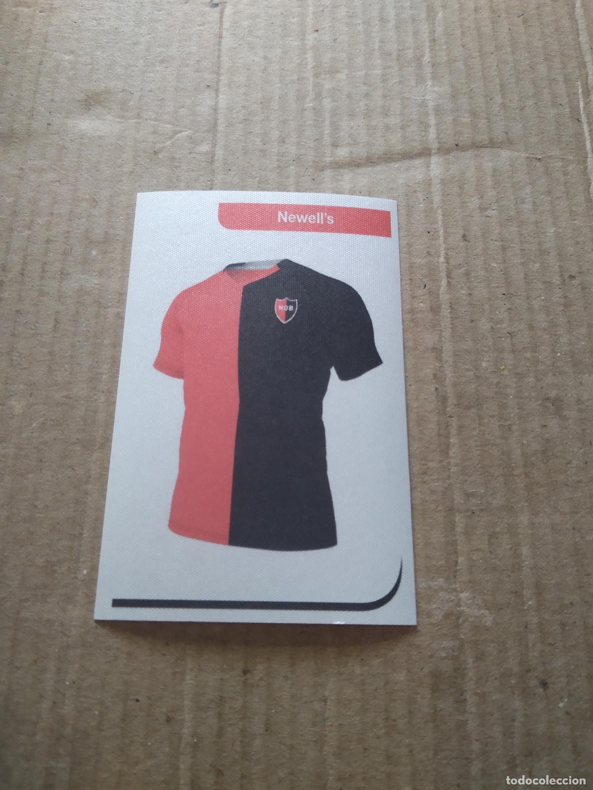 Cromos de F&uacute;tbol: 214 CAMISETA NEWELL'S CROMO FUTBOL ARGENTINO 18-19 PANINI LIGA ARGENTINA 2018-2