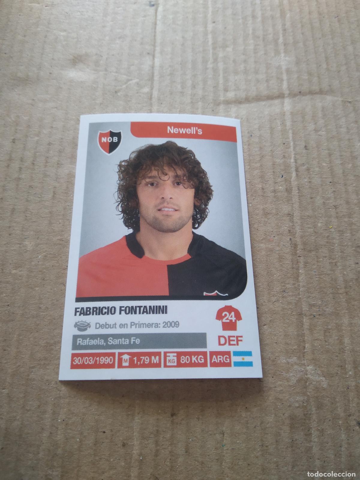 Cromos de F&uacute;tbol: 216 FABRICIO FONTANINI NEWELL'S CROMO FUTBOL ARGENTINO 18-19 PANINI LIGA ARGENTINA 2018-2