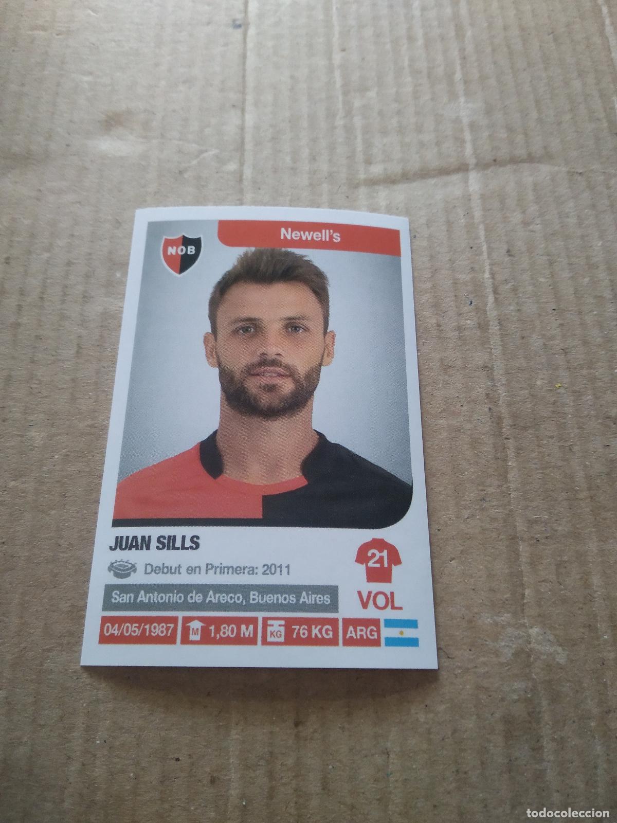 Cromos de F&uacute;tbol: 222 JUAN SILLS NEWELL'S CROMO FUTBOL ARGENTINO 18-19 PANINI LIGA ARGENTINA 2018-2