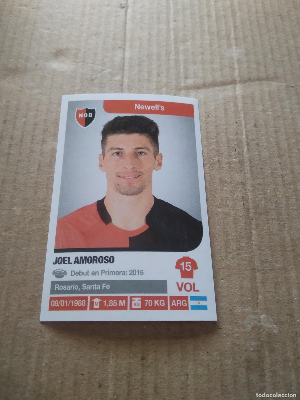 Cartes &agrave; collectionner de Football: 223 JOEL AMOROSO NEWELL'S CROMO FUTBOL ARGENTINO 18-19 PANINI LIGA ARGENTINA 2018-2