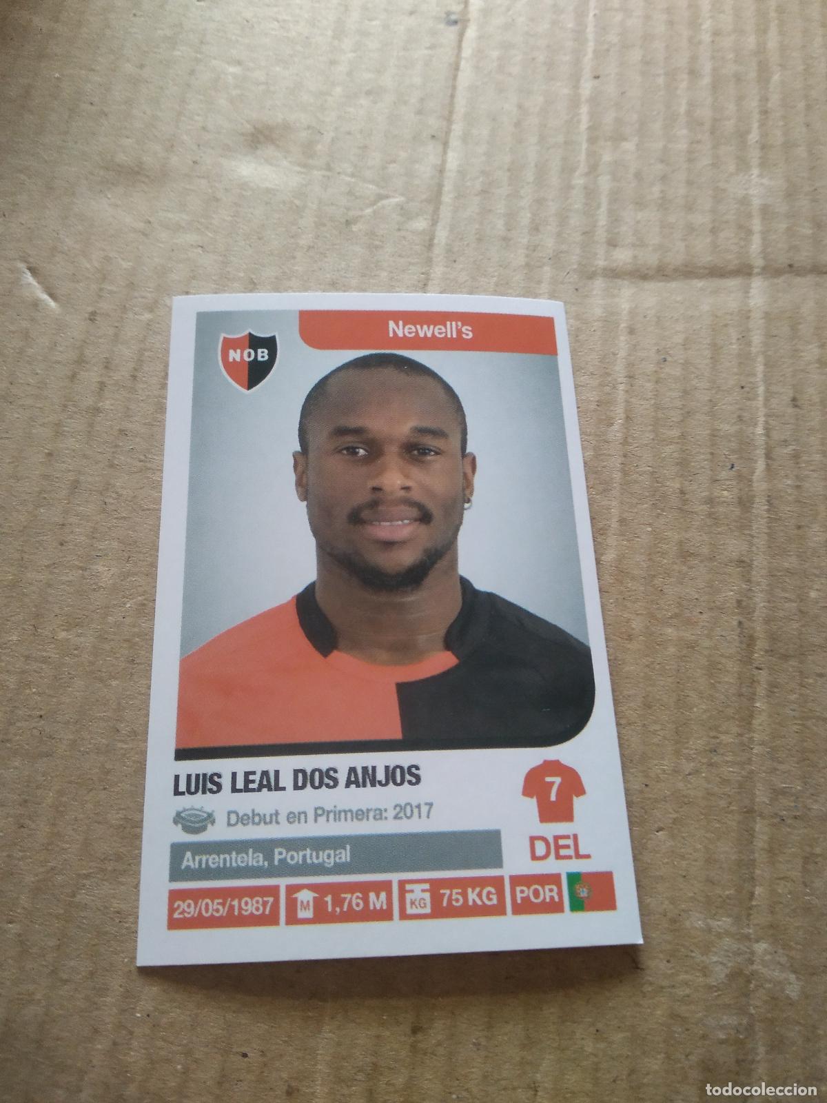 Cartes &agrave; collectionner de Football: 226 LUIS LEAL DOS ANJOS NEWELL'S CROMO FUTBOL ARGENTINO 18-19 PANINI LIGA ARGENTINA 2018-2