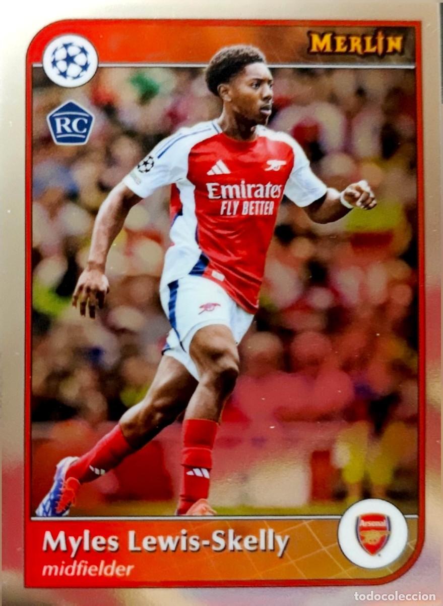 Cartes &agrave; collectionner de Football: 49 Myles Lewis-Skelly - Arsenal FC - Topps Chrome MERLIN 2024 2025 24 25