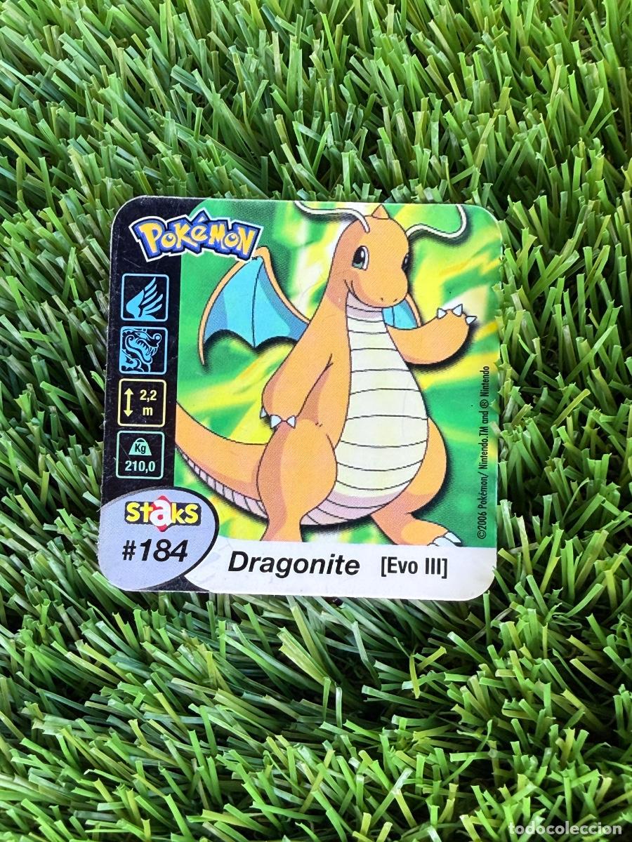 Football Stickers: N&ordm; 184 Dragonite Pokemon Staks 2006