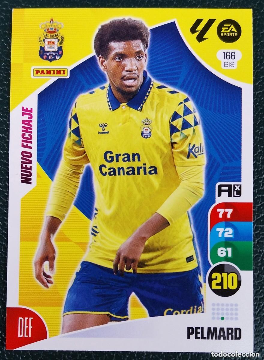 Football Stickers: 166 BIS PELMARD UD LAS PALMAS NUEVO FICHAJE FICHAS ALBUM ADRENALYN XL 2024 2025 24 25