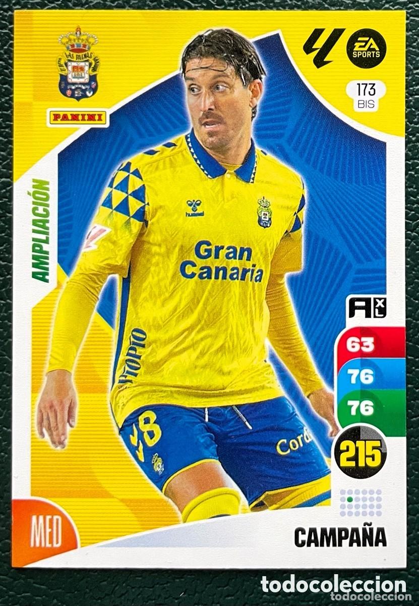 Cromos de Futebol: 173 BIS CAMPA&Ntilde;A UD LAS PALMAS AMPLIACION FICHAS ALBUM ADRENALYN XL 2024 2025 24 25