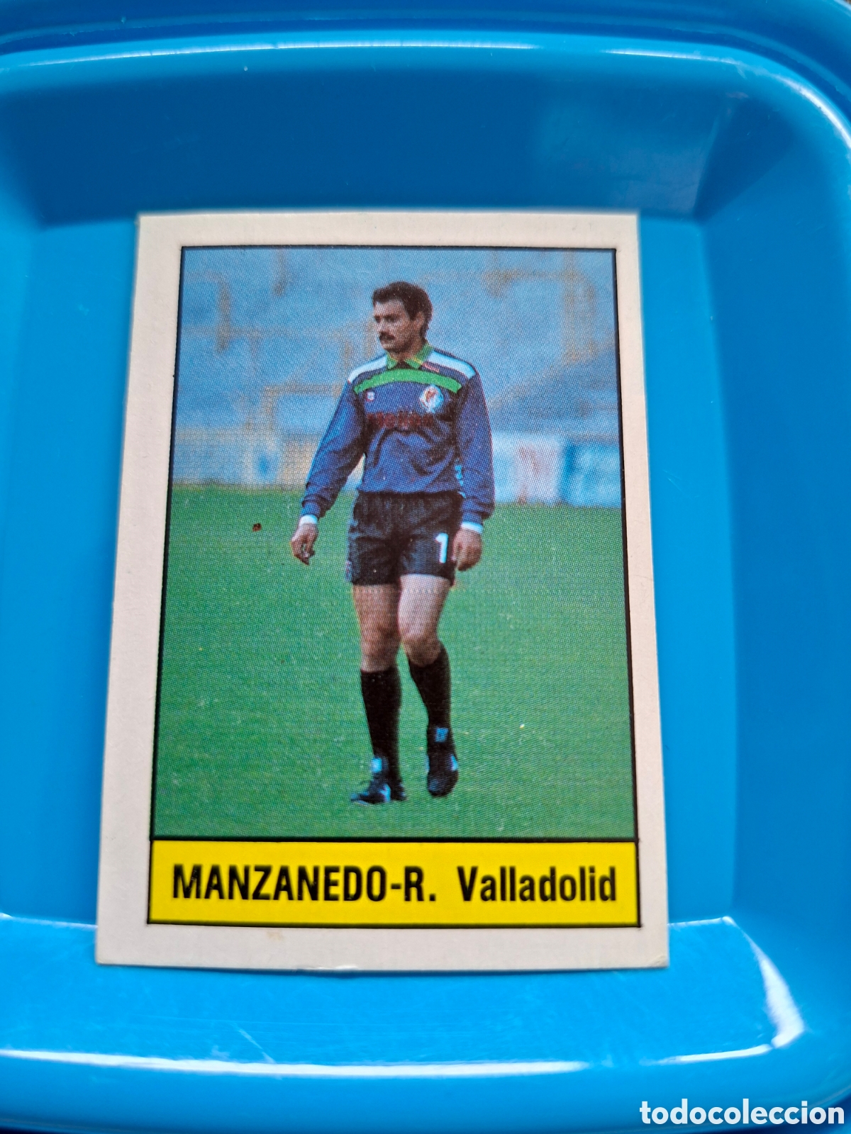 Figurine di Calcio: FICHAJE LISEL LIGA 1985 / 1986 85 MANZANEDO VALLADOLID 320 DESPEGADO