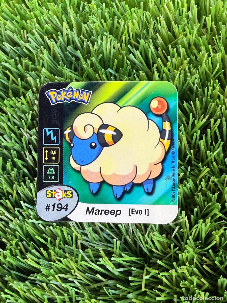 Cromos de F&uacute;tbol: N&ordm; 194 Mareep Pokemon Staks 2006