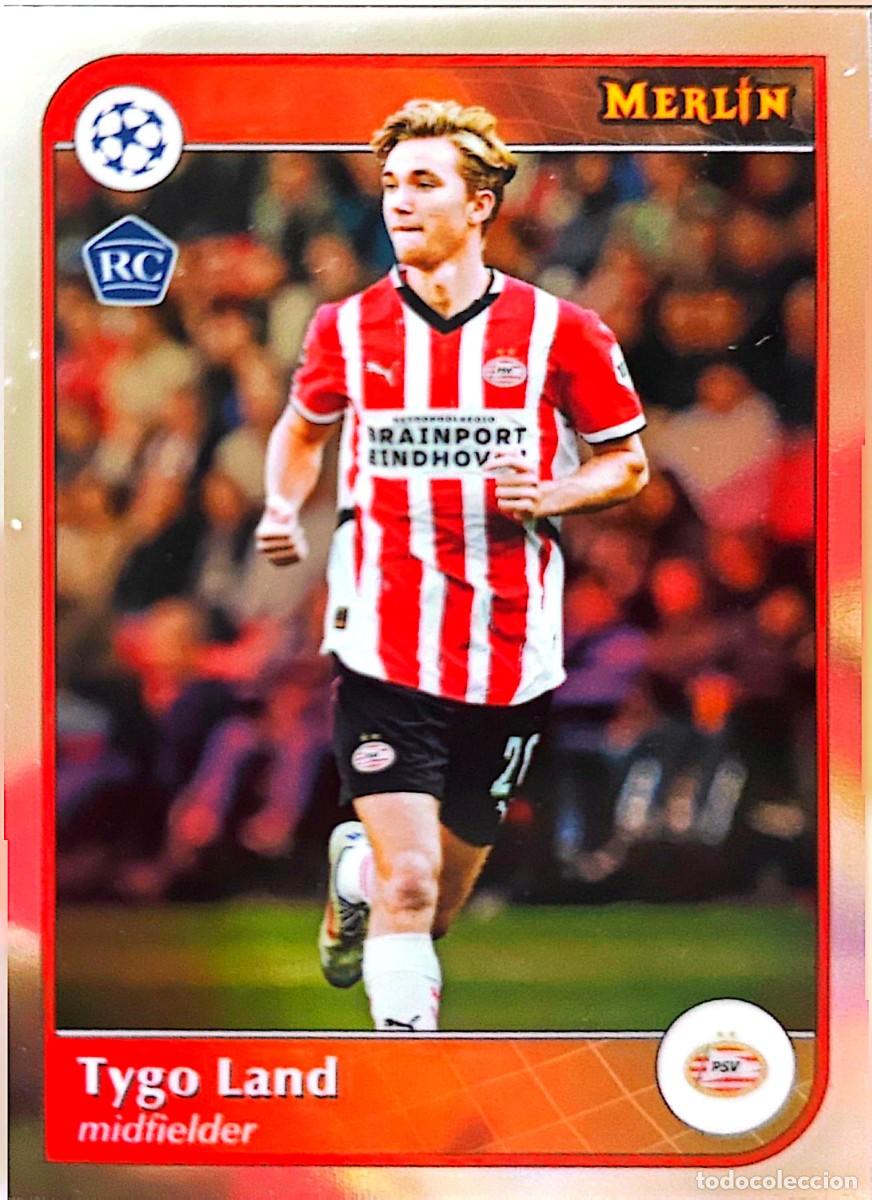 Cromos de F&uacute;tbol: 88 Tygo Land - PSV Eindhoven - Topps Chrome MERLIN 2024 2025 24 25
