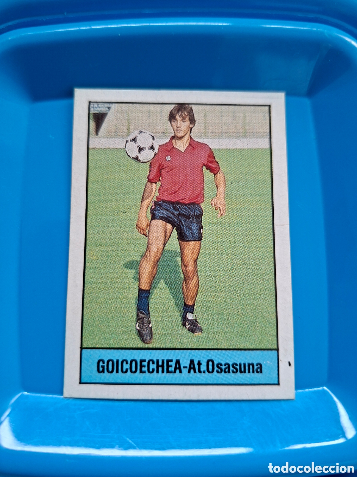 Cromos de F&uacute;tbol: FICHAJE LISEL LIGA 1985 / 1986 85 GOICOECHEA OSASUNA 305 A DESPEGADO