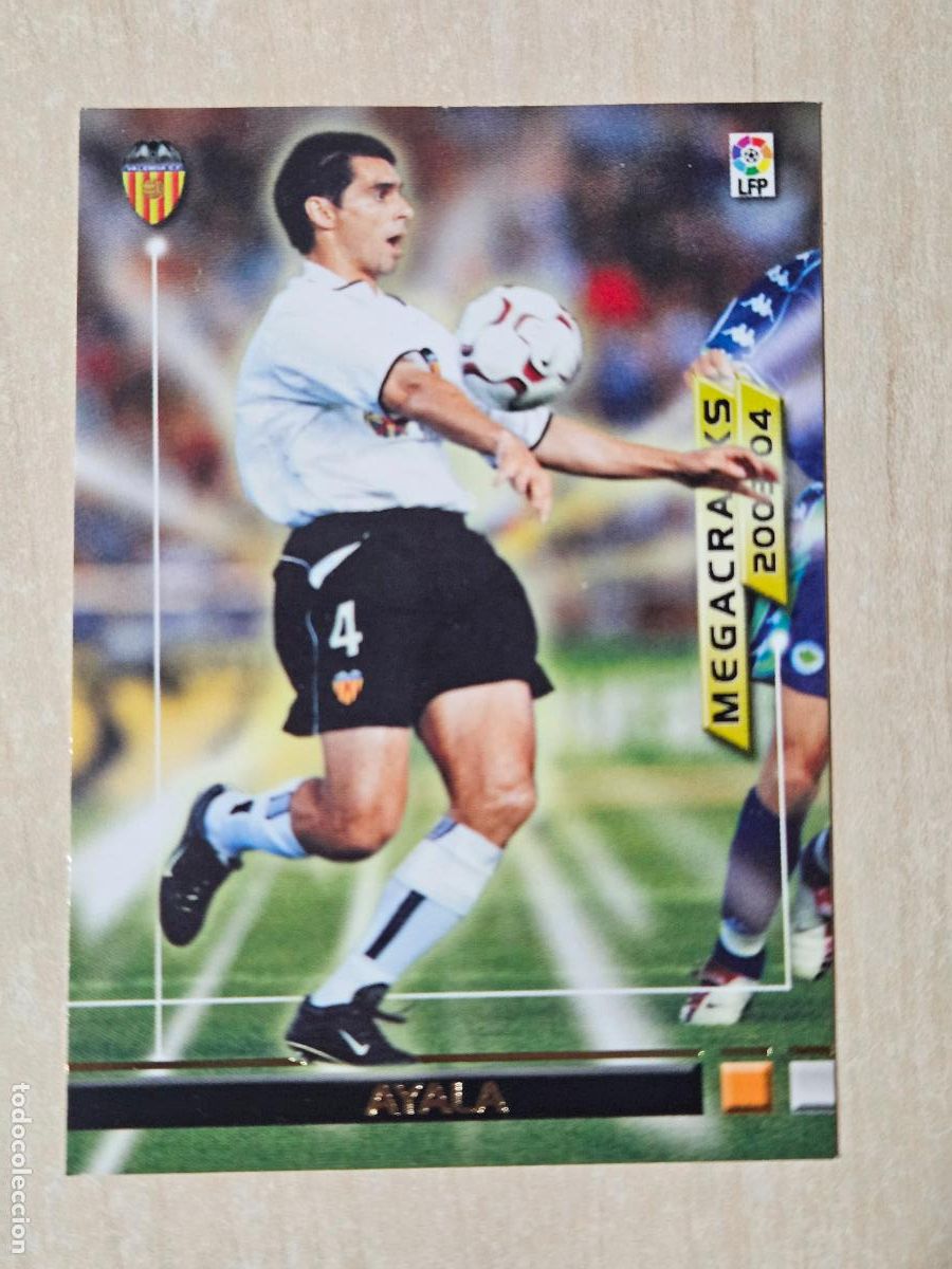 Cromos de F&uacute;tbol: CROMO N&ordm; 365 AYALA - MEGAFICHAS 2003 04 - VALENCIA MEGACRACKS