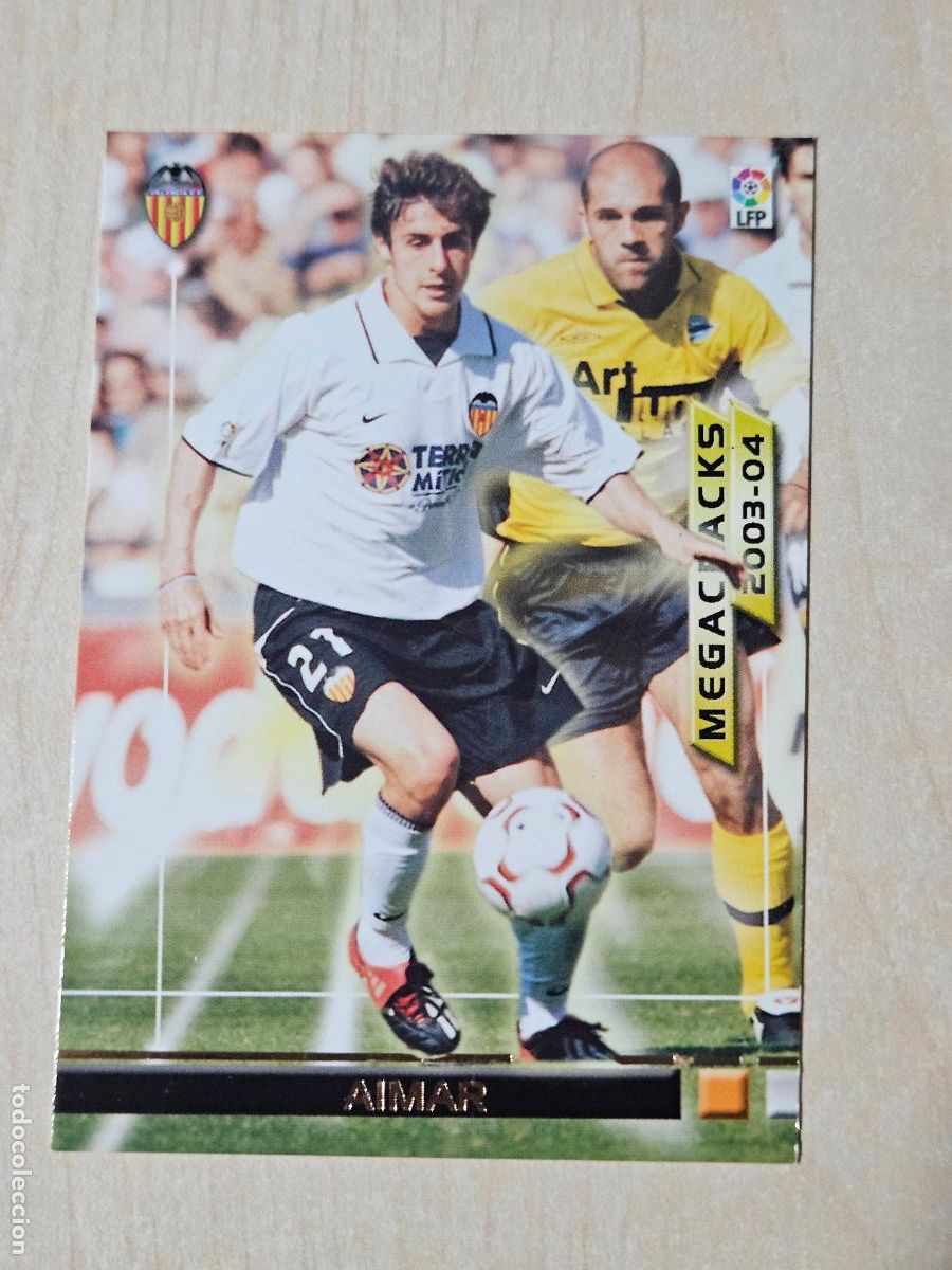 Cromos de F&uacute;tbol: CROMO N&ordm; 372 PABLO AIMAR - MEGAFICHAS 2003 04 - VALENCIA MEGACRACKS