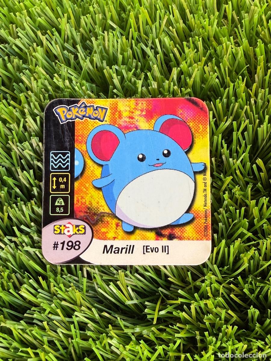 Cromos de F&uacute;tbol: N&ordm; 198 Marill Pokemon Staks 2006
