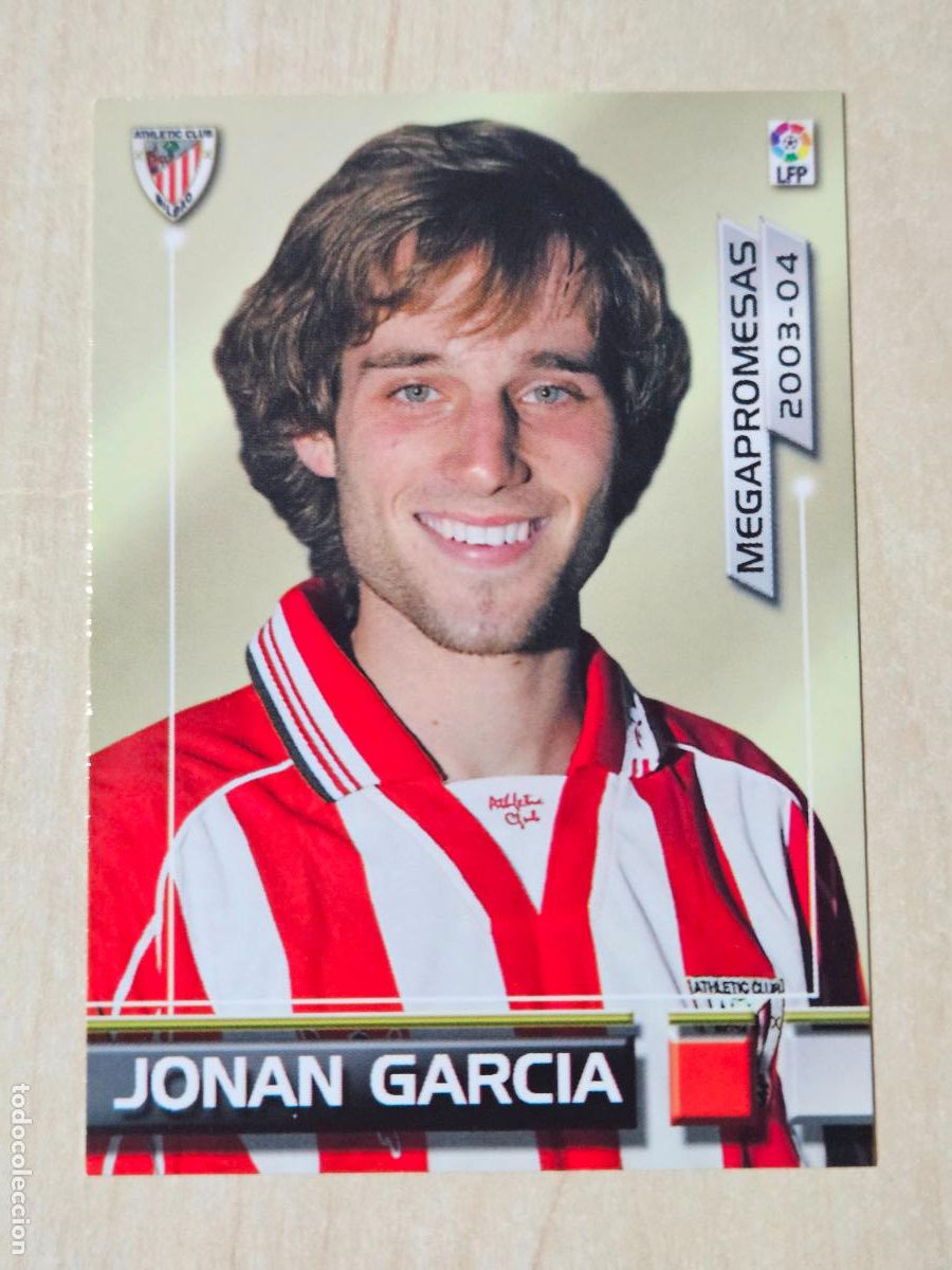 Cromos de Futebol: CROMO N&ordm; 400 JONAN GARCIA - MEGAFICHAS 2003 04 - MEGA PROMESAS