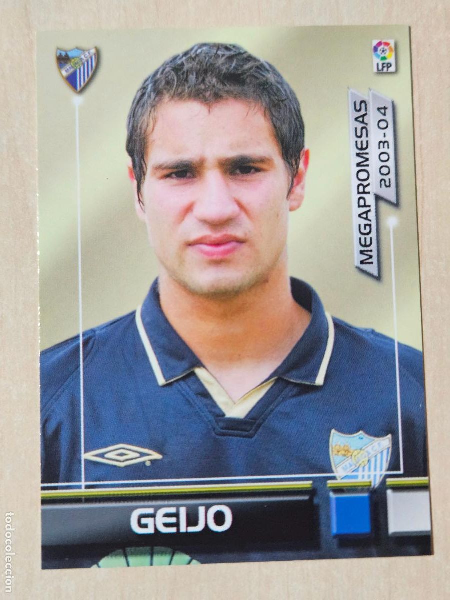 Cromos de Futebol: CROMO N&ordm; 403 GEIJO - MEGAFICHAS 2003 04 - MEGA PROMESAS