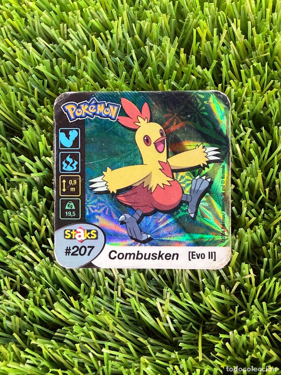 Cromos de F&uacute;tbol: N&ordm; 207 Combusken Pokemon Staks 2006