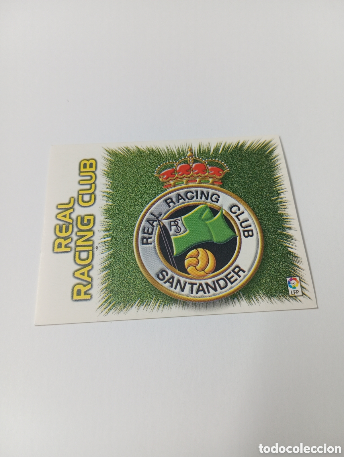 Cromos de F&uacute;tbol: ESCUDO Racing LIGA ESTE 1999 2000 PANINI 99 00 NUEVO SIN PEGAR