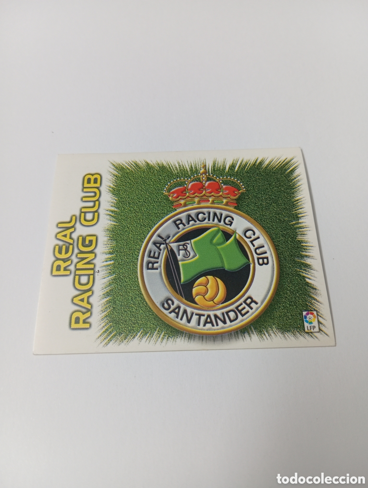Cromos de F&uacute;tbol: ESCUDO Racing LIGA ESTE 1999 2000 PANINI 99 00 NUEVO SIN PEGAR
