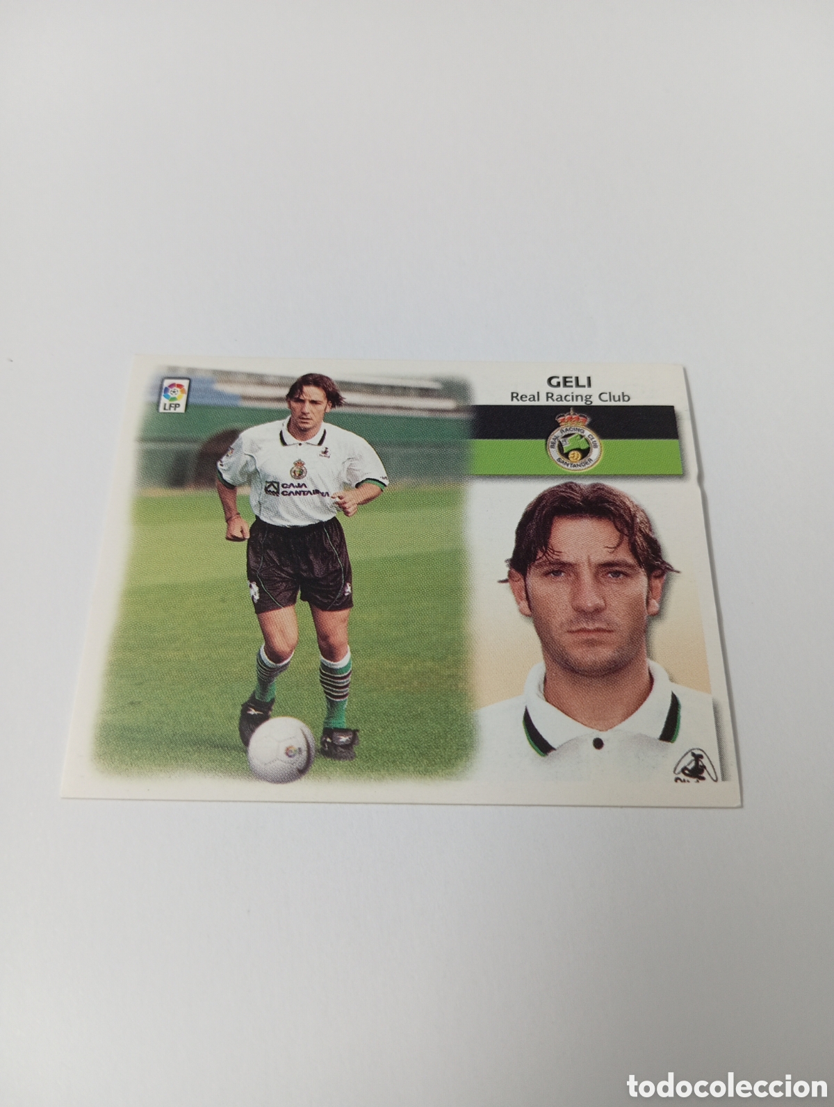 Cromos de F&uacute;tbol: GELI BAJA Racing LIGA ESTE 1999 2000 PANINI 99 00 NUEVO SIN PEGAR