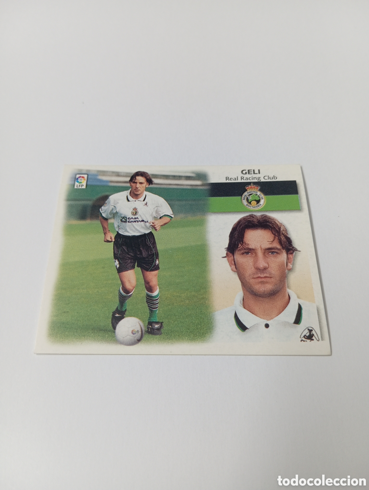 Cromos de F&uacute;tbol: GELI BAJA Racing LIGA ESTE 1999 2000 PANINI 99 00 NUEVO SIN PEGAR