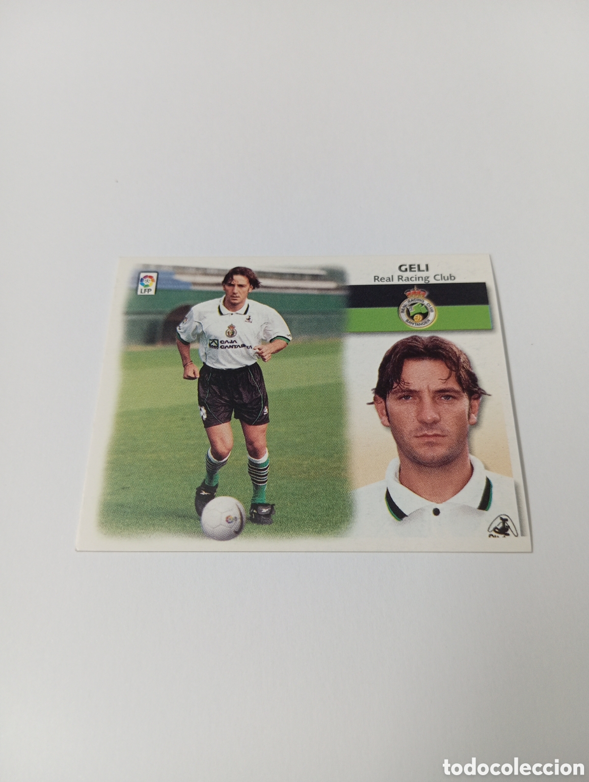 Cromos de F&uacute;tbol: GELI BAJA Racing LIGA ESTE 1999 2000 PANINI 99 00 NUEVO SIN PEGAR