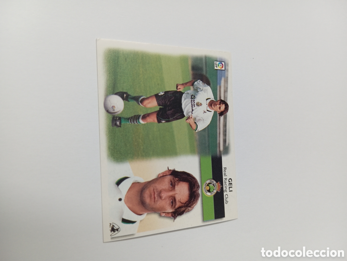 Cromos de F&uacute;tbol: GELI BAJA Racing LIGA ESTE 1999 2000 PANINI 99 00 NUEVO SIN PEGAR