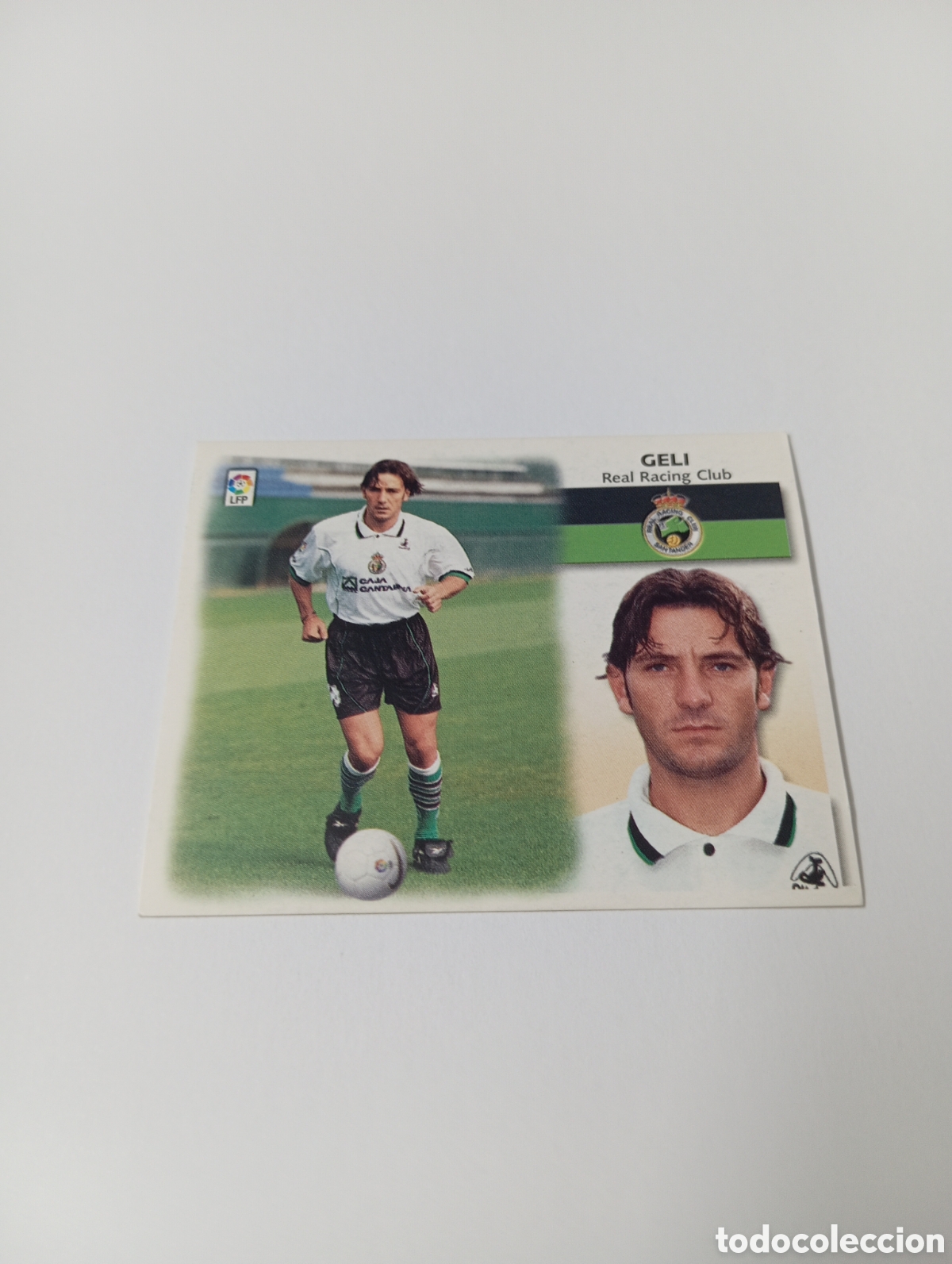 Cromos de F&uacute;tbol: GELI BAJA Racing LIGA ESTE 1999 2000 PANINI 99 00 NUEVO SIN PEGAR