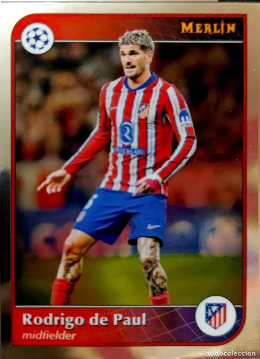 Cromos de F&uacute;tbol: 106 Rodrigo de Paul - Atletico de Madrid - Topps Chrome MERLIN 2024 2025 24 25