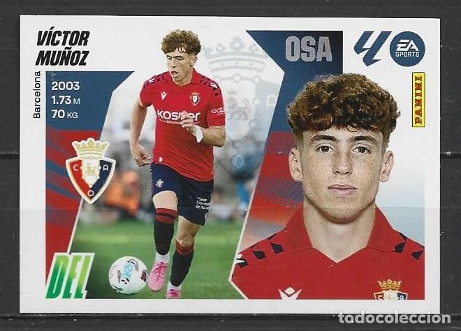 Cromos de F&uacute;tbol: Liga este 25/26 - V&iacute;ctor Mu&ntilde;oz - N&ordm; 17 - CA Osasuna