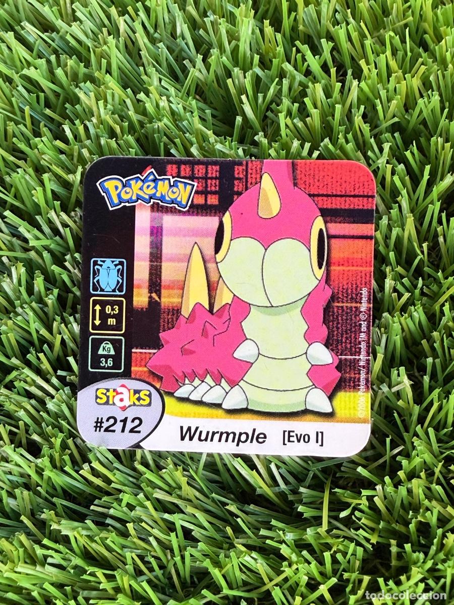 Cromos de F&uacute;tbol: N&ordm; 212 Wurmple Pokemon Staks 2006