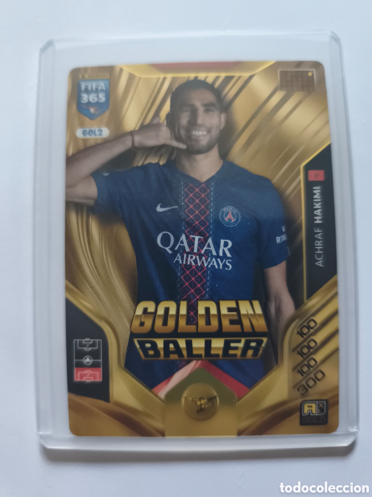 Cromos de F&uacute;tbol: FIFA 365 GOLDEN BALLER 2026 ACHRAF HAKIMI