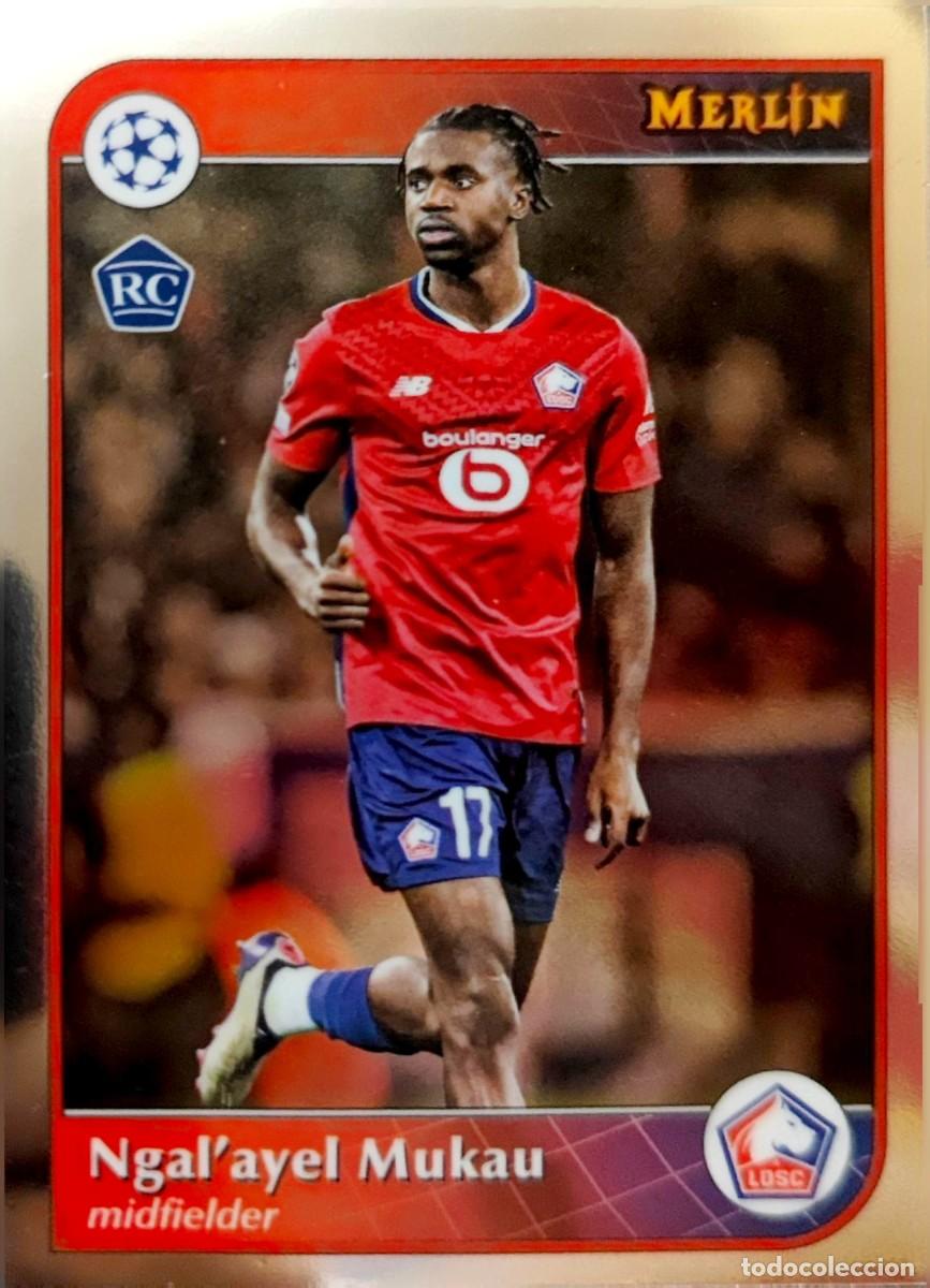 Cromos de F&uacute;tbol: 111 Ngal'ayel Mukau - LOSC Lille - Topps Chrome MERLIN 2024 2025 24 25