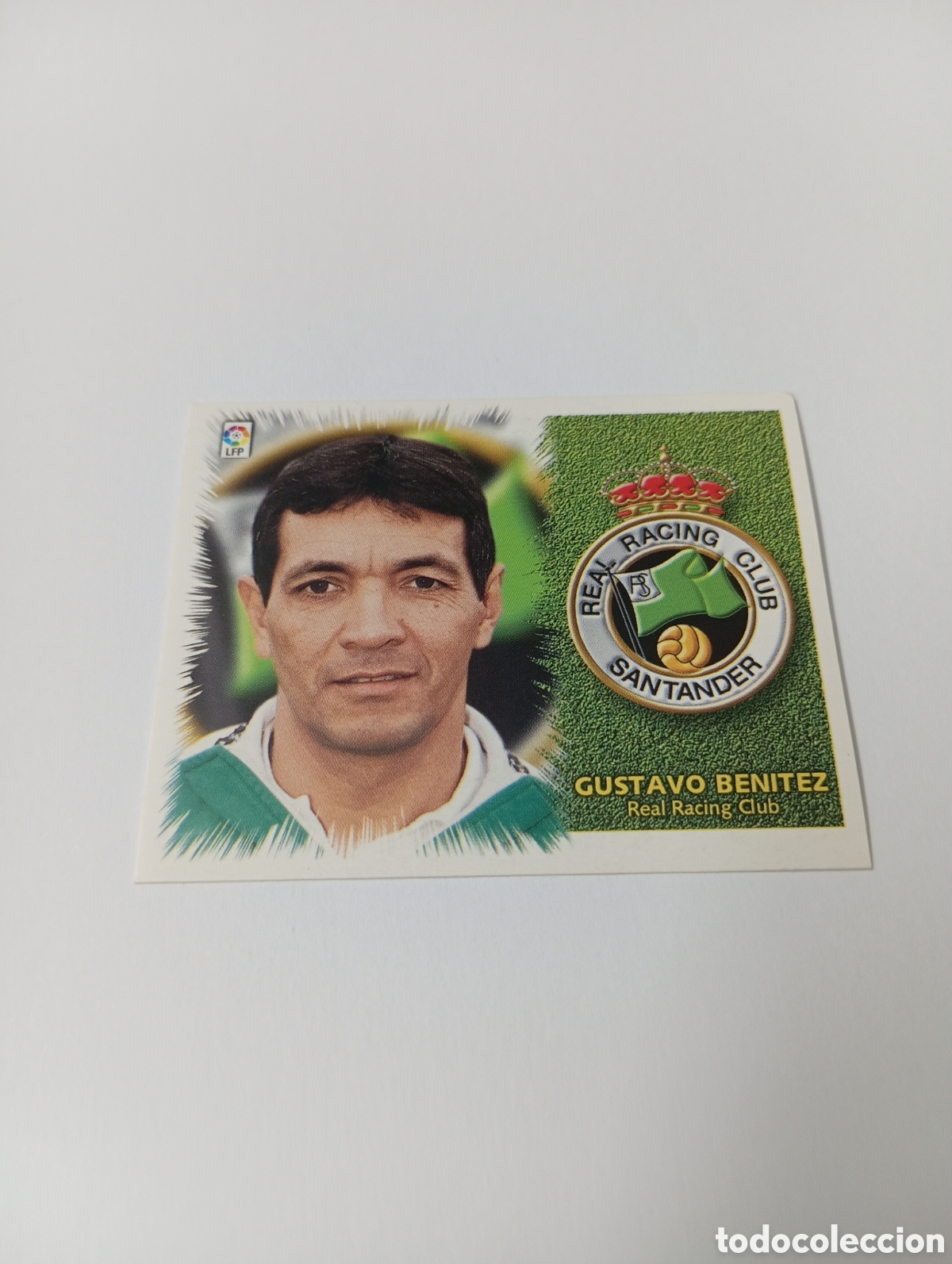 Cromos de Futebol: ENTRENADOR GUSTAVO BEN&Iacute;TEZ Racing LIGA ESTE 1999 2000 PANINI 99 00 NUEVO SIN PEGAR