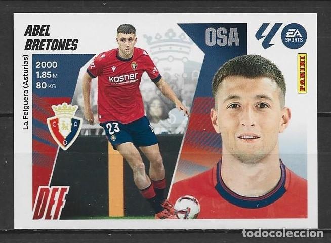 Cromos de Futebol: Liga este 25/26 - Abel Bretones - N&ordm; 10 - CA Osasuna