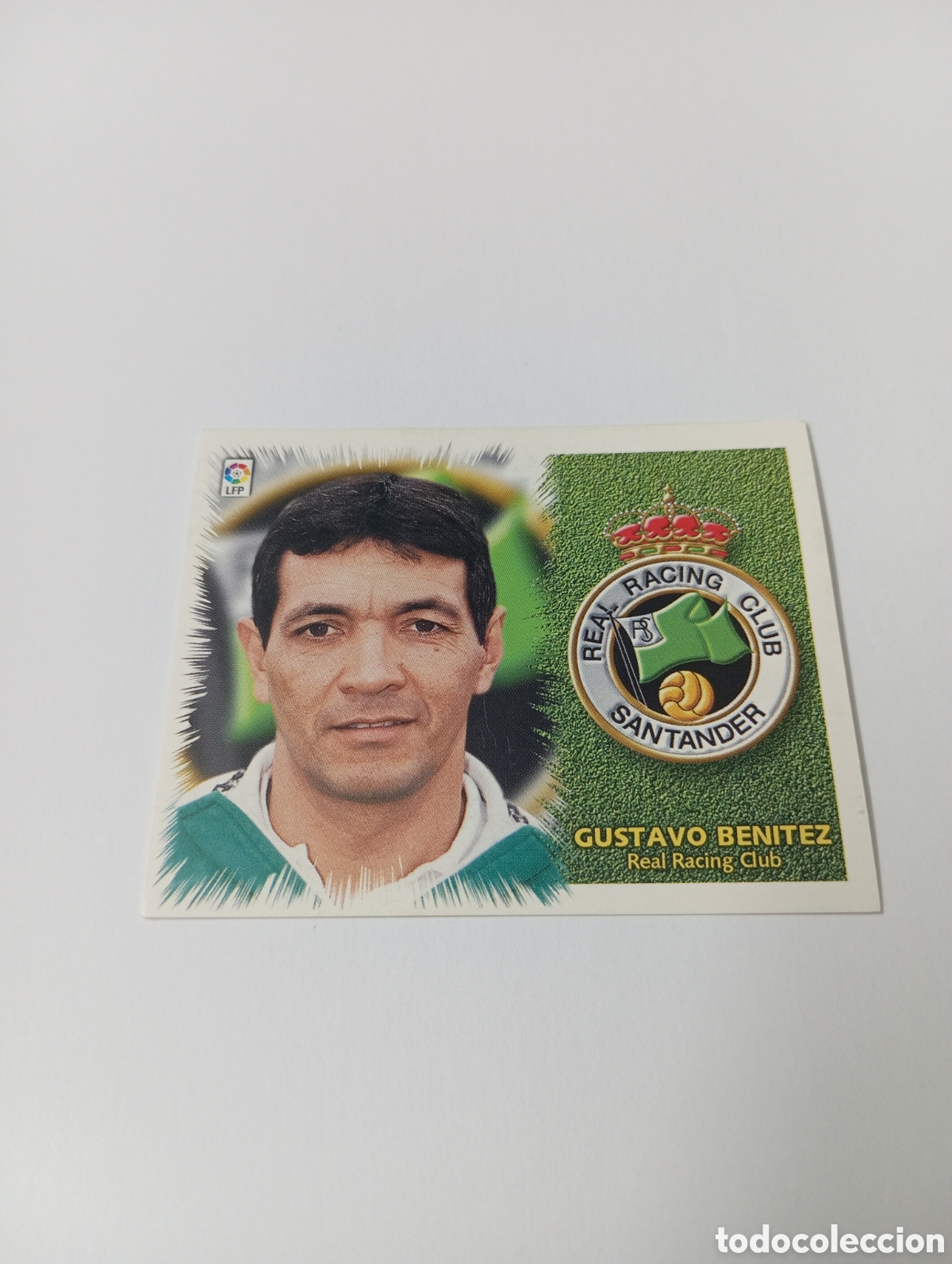 Cromos de Futebol: ENTRENADOR GUSTAVO BEN&Iacute;TEZ Racing LIGA ESTE 1999 2000 PANINI 99 00 NUEVO SIN PEGAR